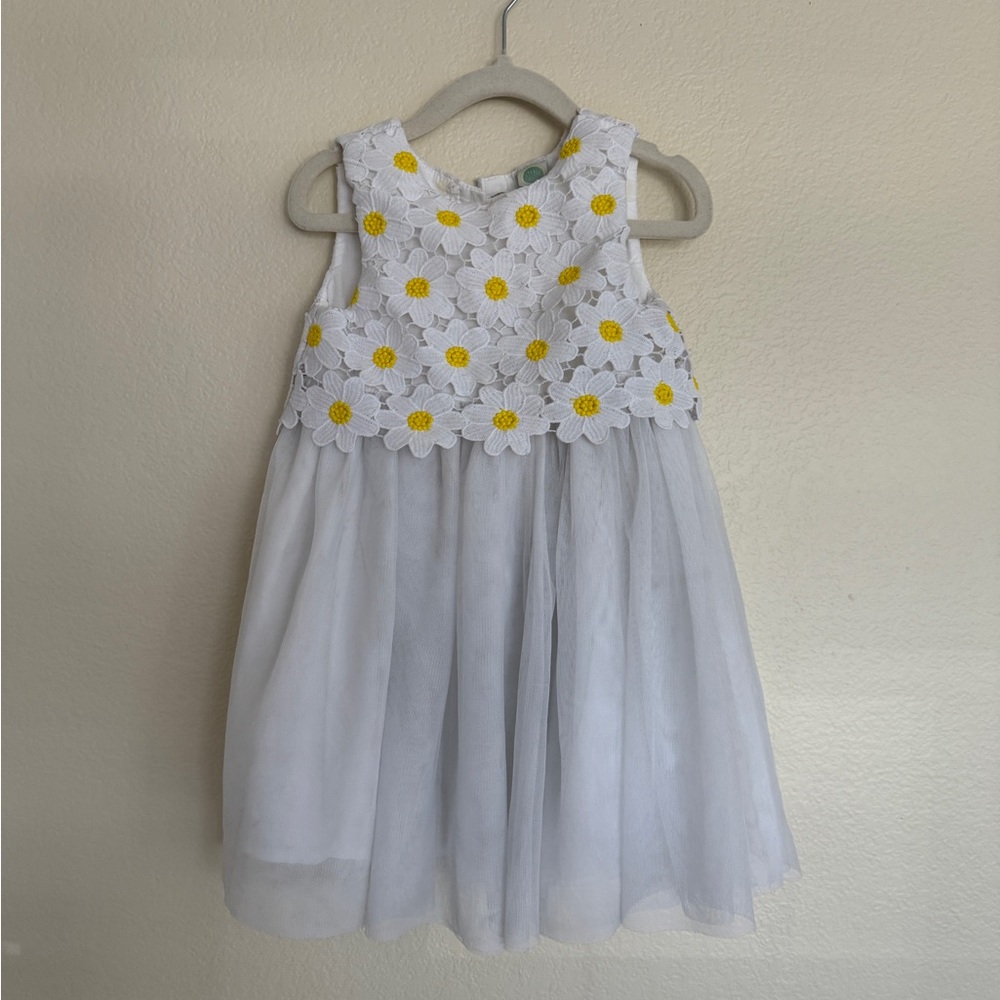 Little Me daisy Tulle Dress 2T